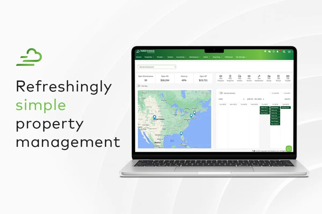 Yardi Breeze Premier refreshingly simple property management